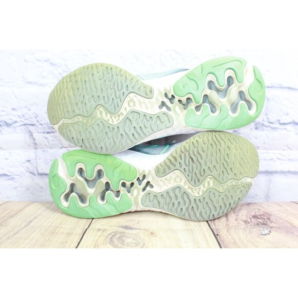 Nike Renew Run Shoes Sneakers CK6360-007 Sky Gray Turquoise Size 7.5 - Picture 7 of 9